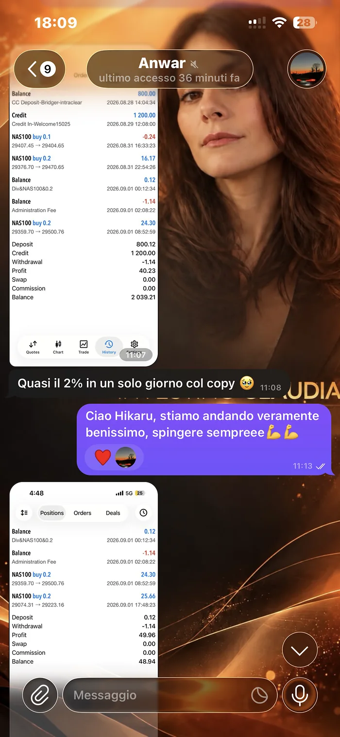 Social proof della community di Investing Claudia, schermata 2 di 12