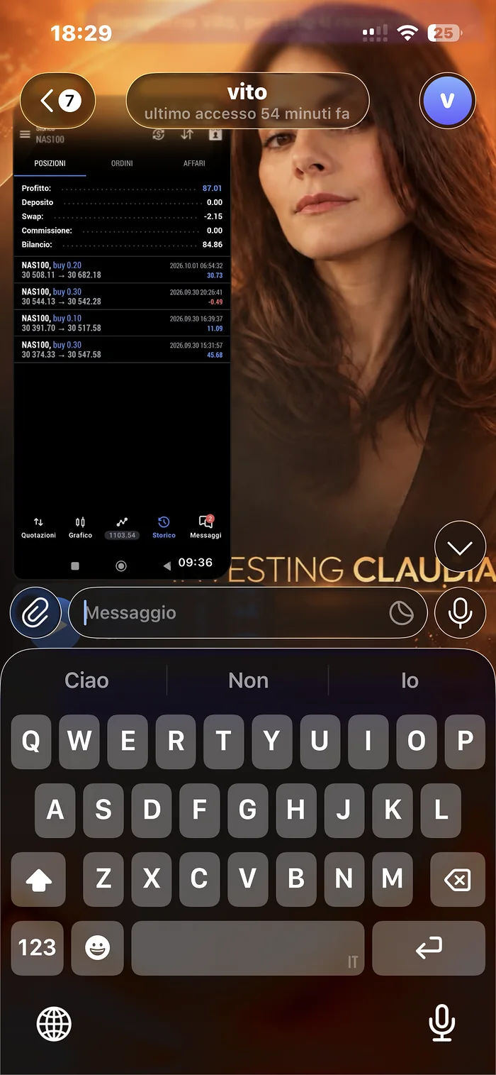 Social proof della community di Investing Claudia, schermata 8 di 12